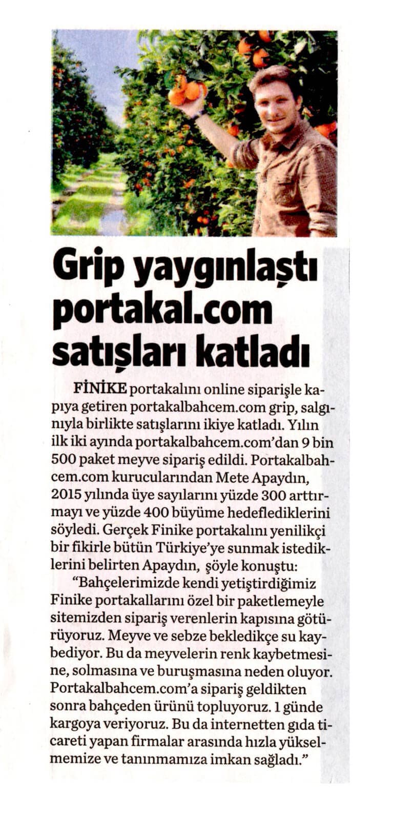 portakalbahcem.com Vatan Cumartesi / 15 Şubat 2014