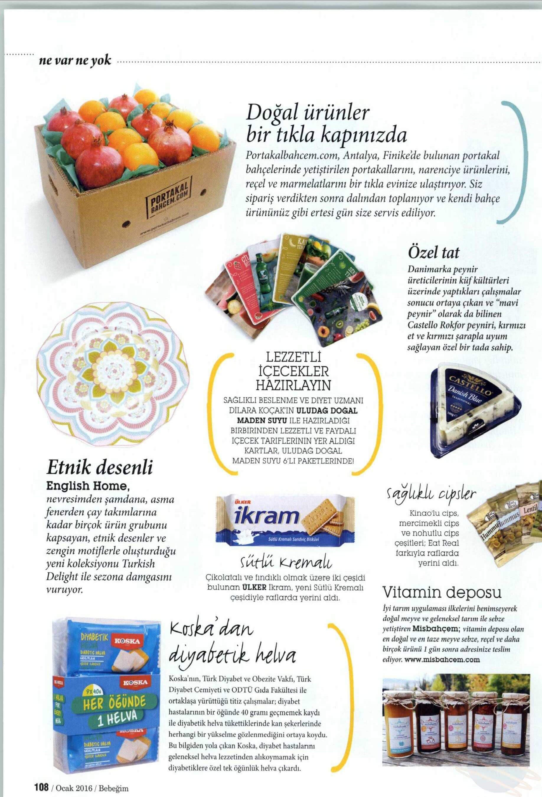 Bebeğim ve Biz / Ocak 2016