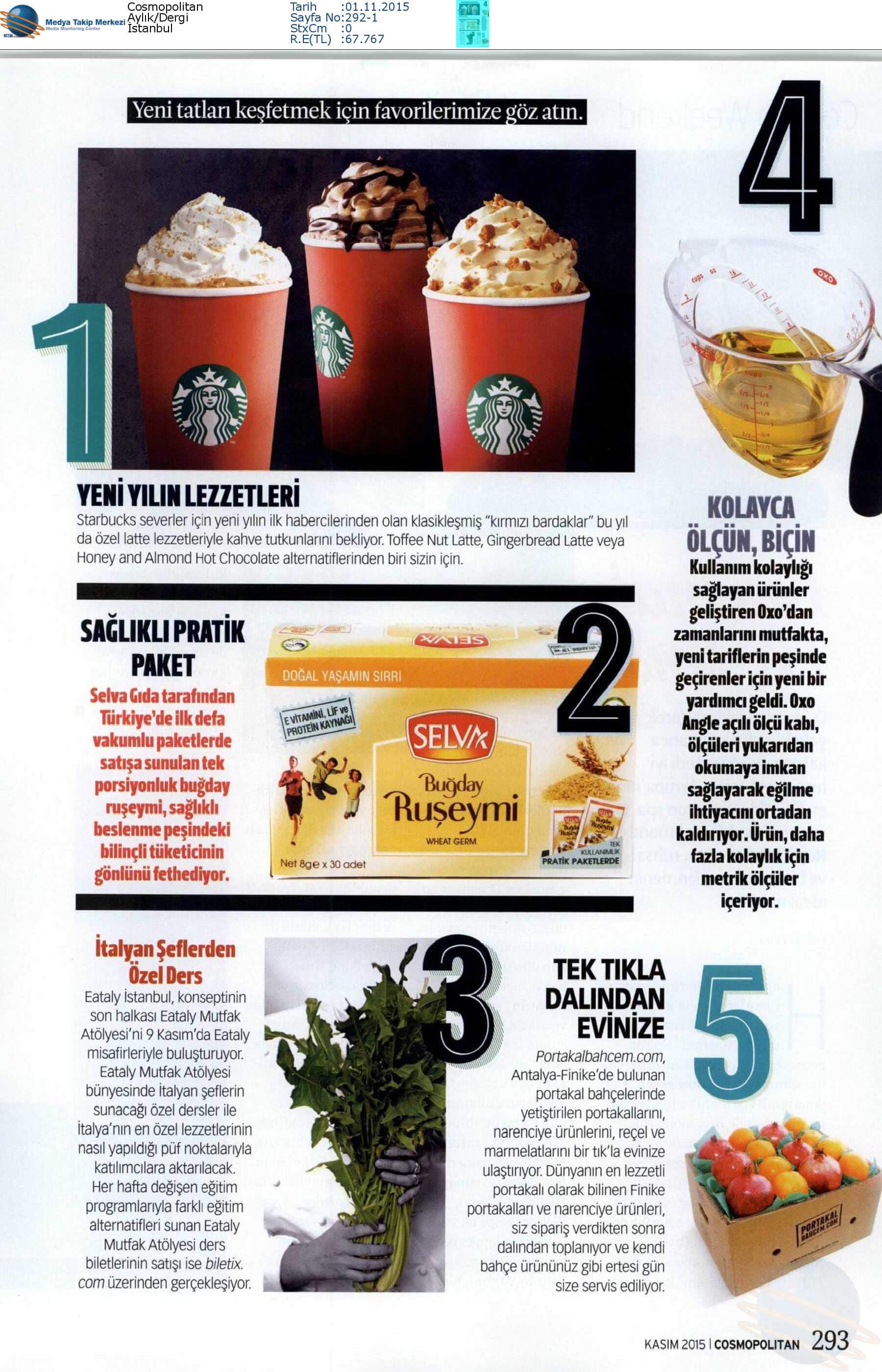 Cosmopolitan / Kasım 2015