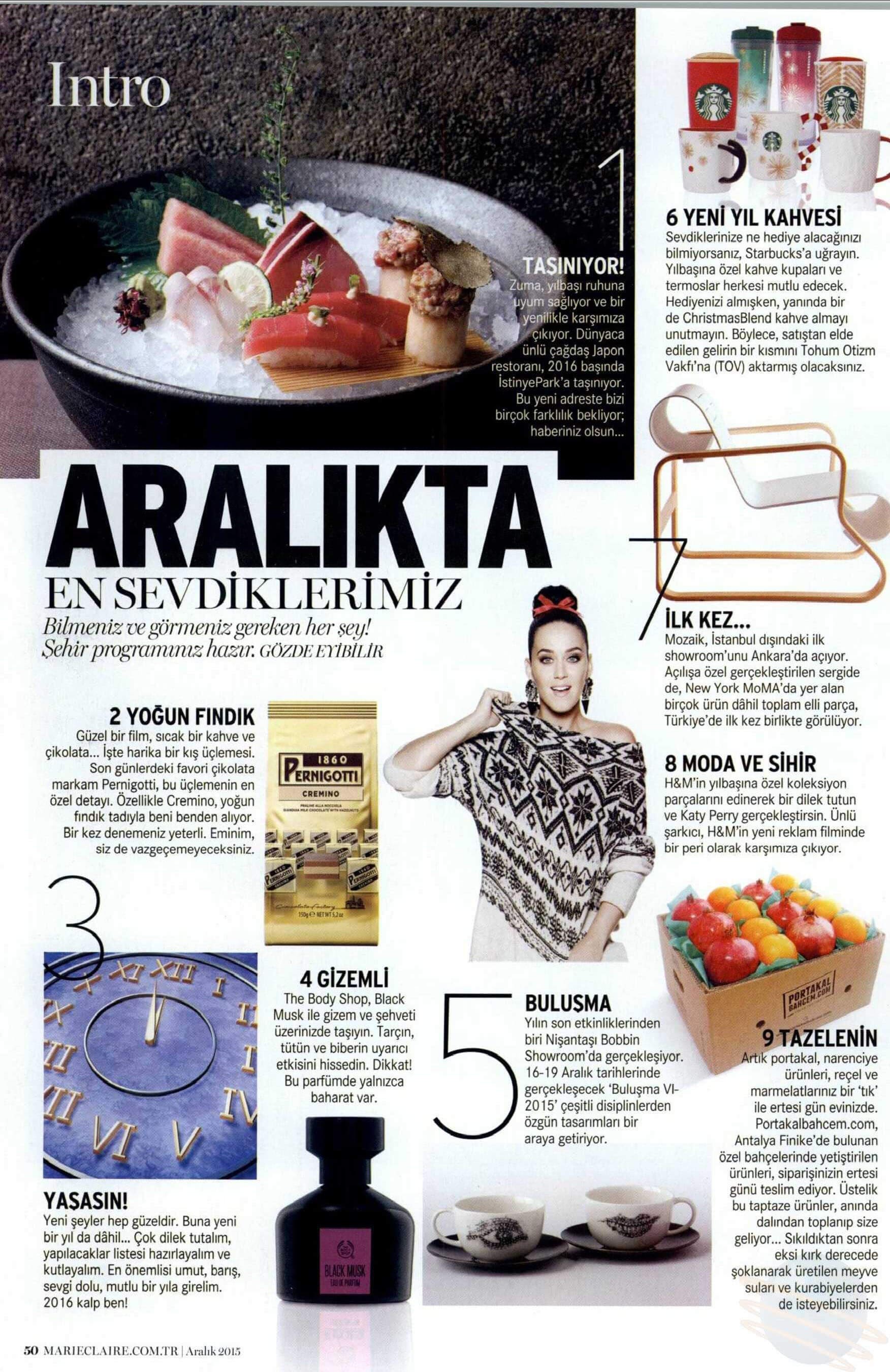 Marie Claire Türkiye / Aralık 2015