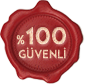 100% Güvenli Alışveriş